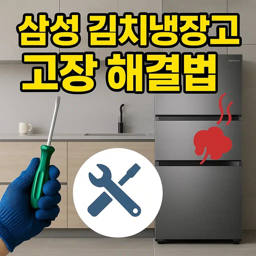 삼성 김치냉장고 고장 해결